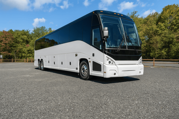 Amarillo Coach Bus Service 56 Passenger Charter Bus
