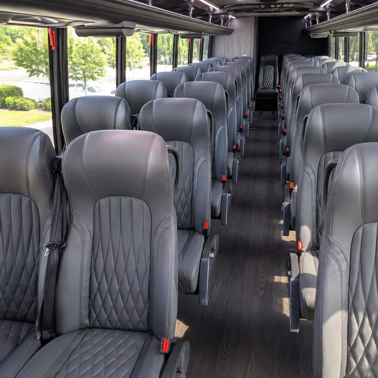 35 passenger minibus inside