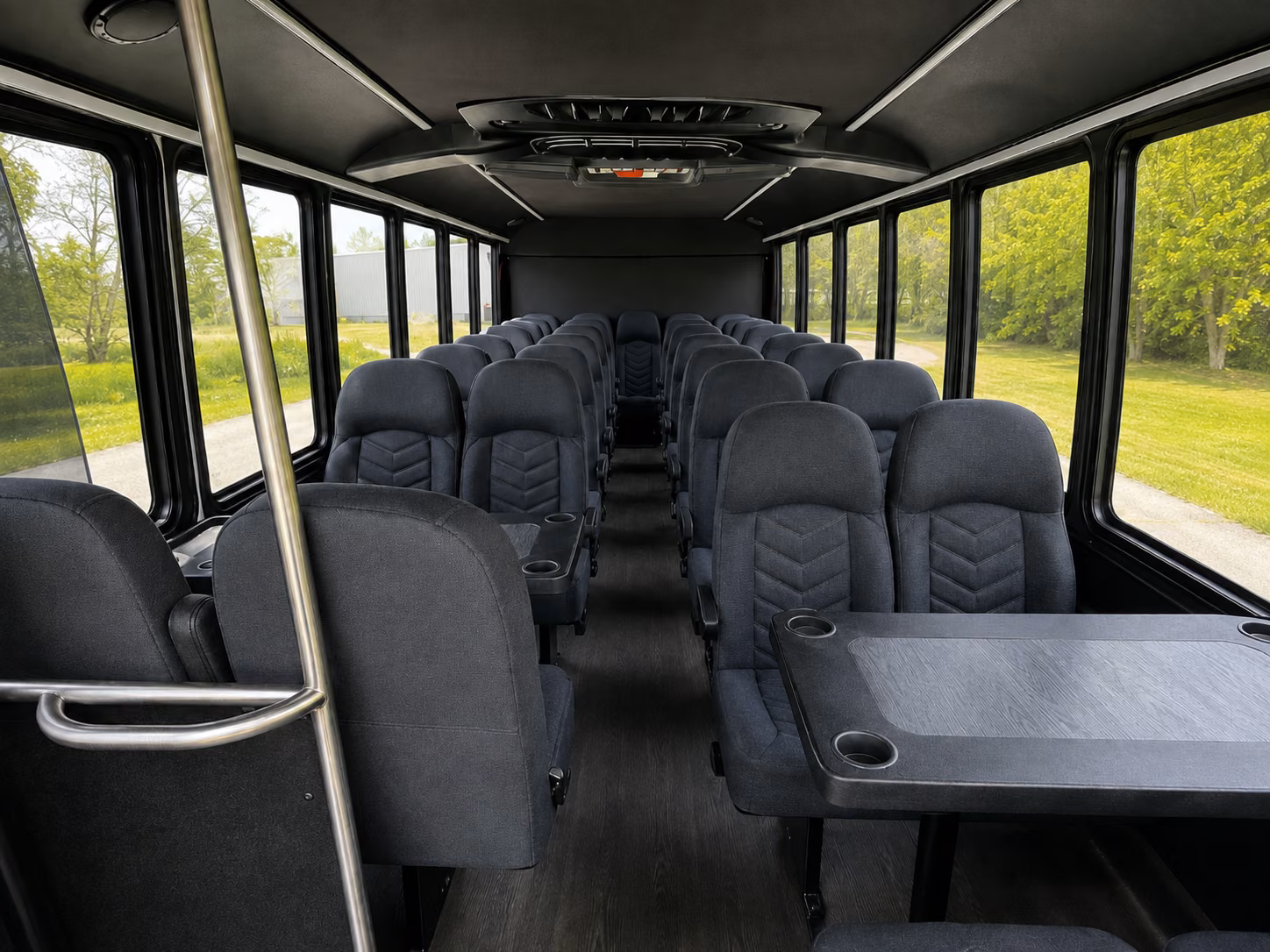 amarillo 20 passenger minibus inside