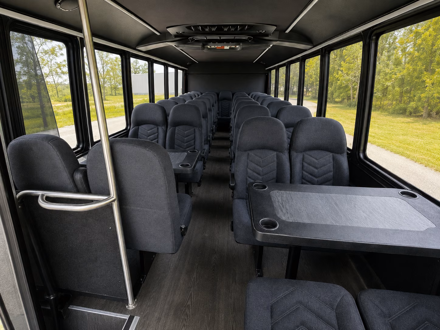 amarillo 20 passenger minibus interior