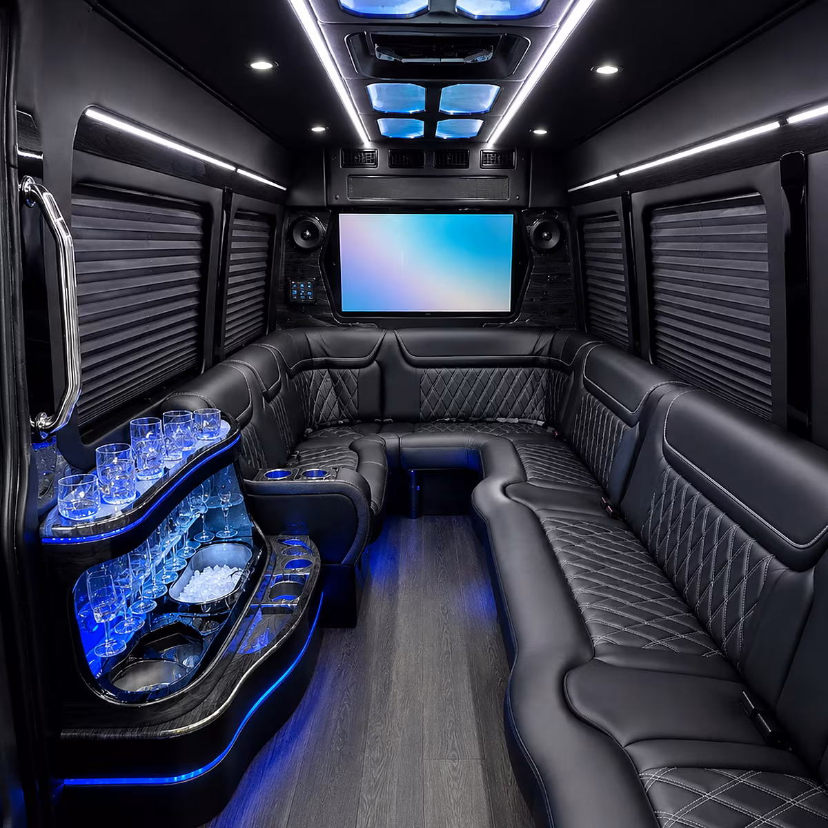amarillo party bus inside