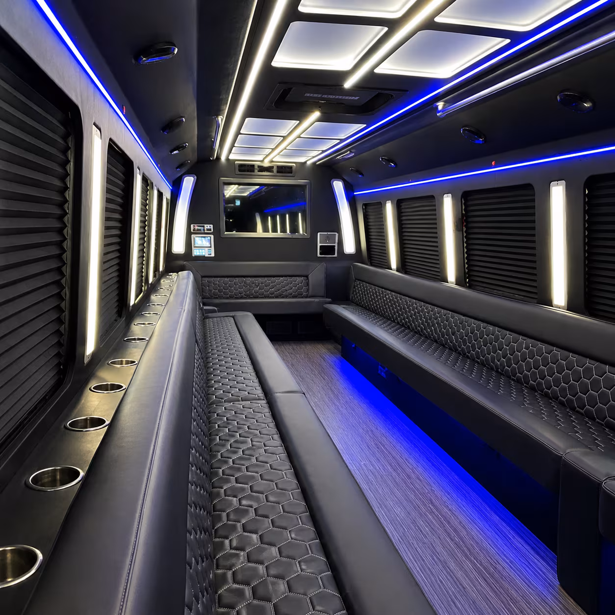 amarillo party bus rentals inside