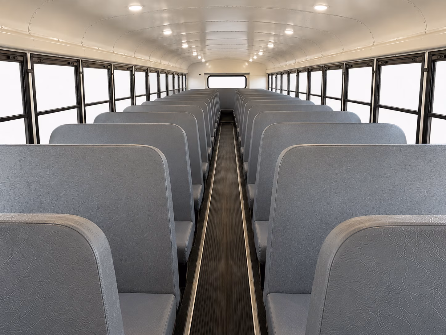 amarillo school bus interior