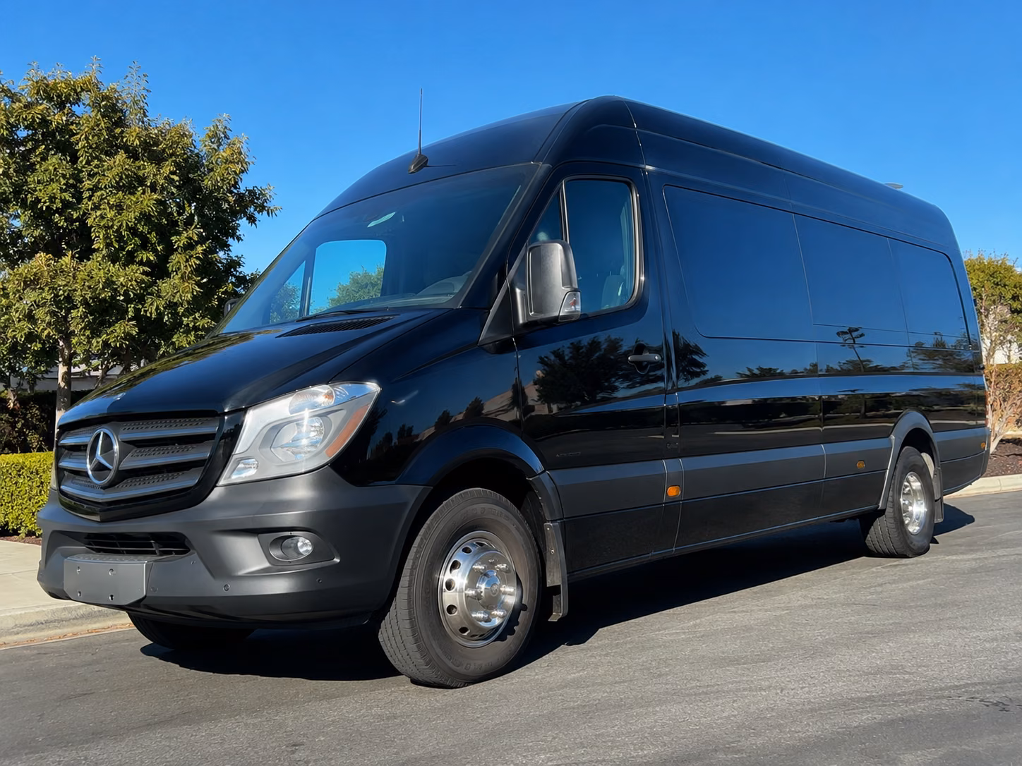 amarillo sprinter van with driver