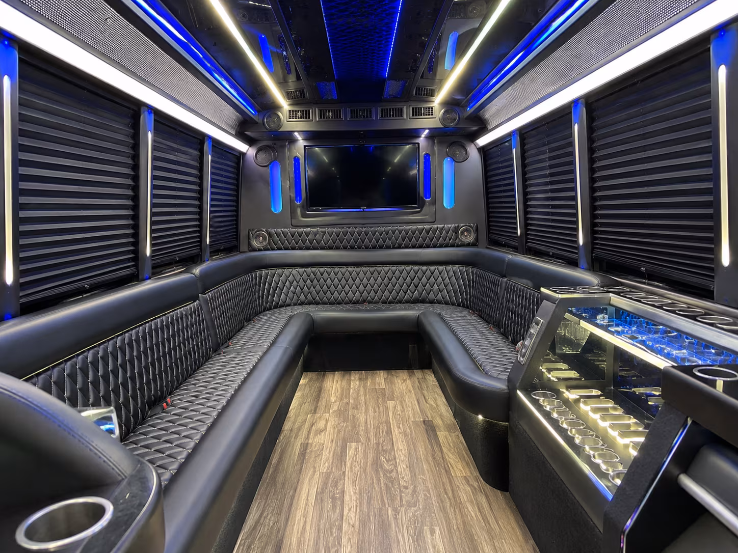 amarillo wedding party bus rental