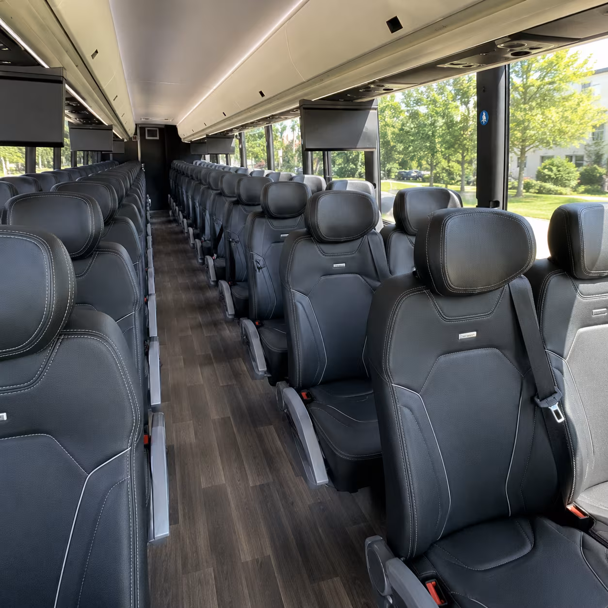 charter buses for weddings at amarillo ranch and outdoor venues