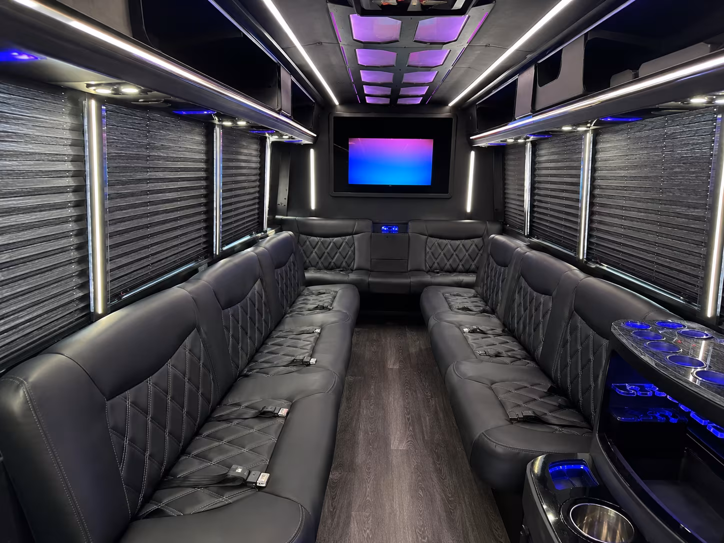 holiday party bus rental