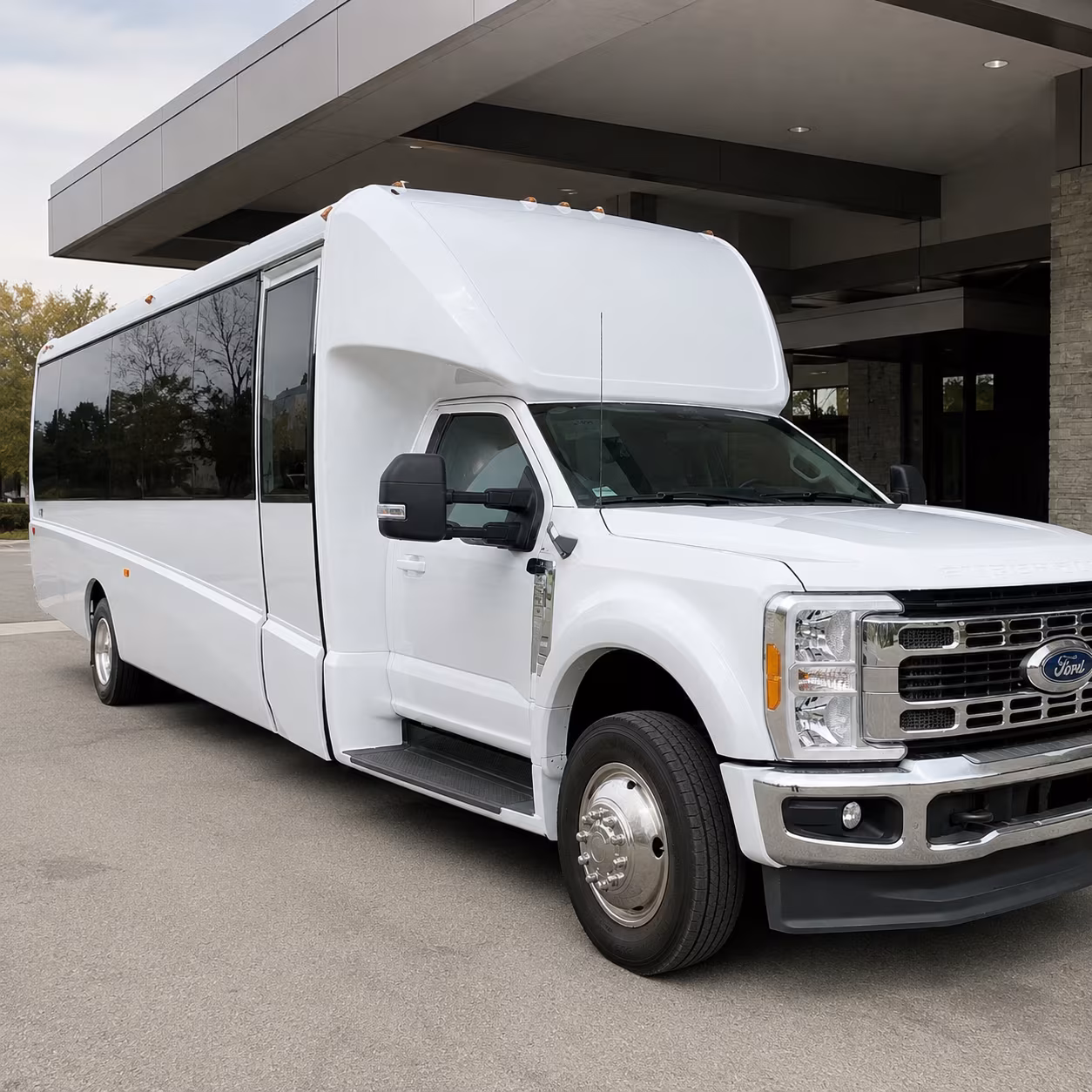 large scale bus transportation for amarillo trade shows and industry events